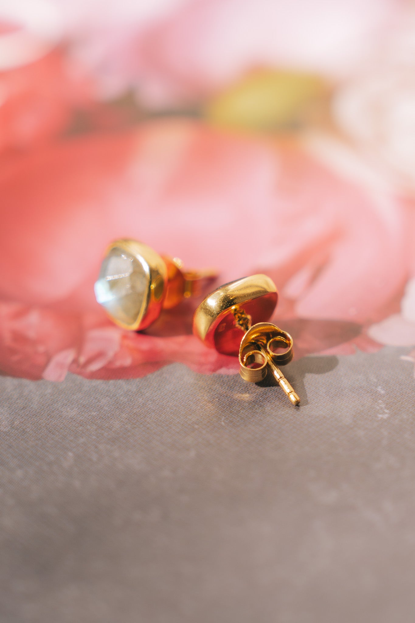 Cushion Studs: 24K Gold Vermeil (8 Colors)TreisiEarrings