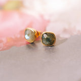 Cushion Studs: 24K Gold Vermeil (8 Colors)TreisiEarrings