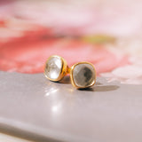 Cushion Studs: 24K Gold Vermeil (8 Colors)TreisiEarrings