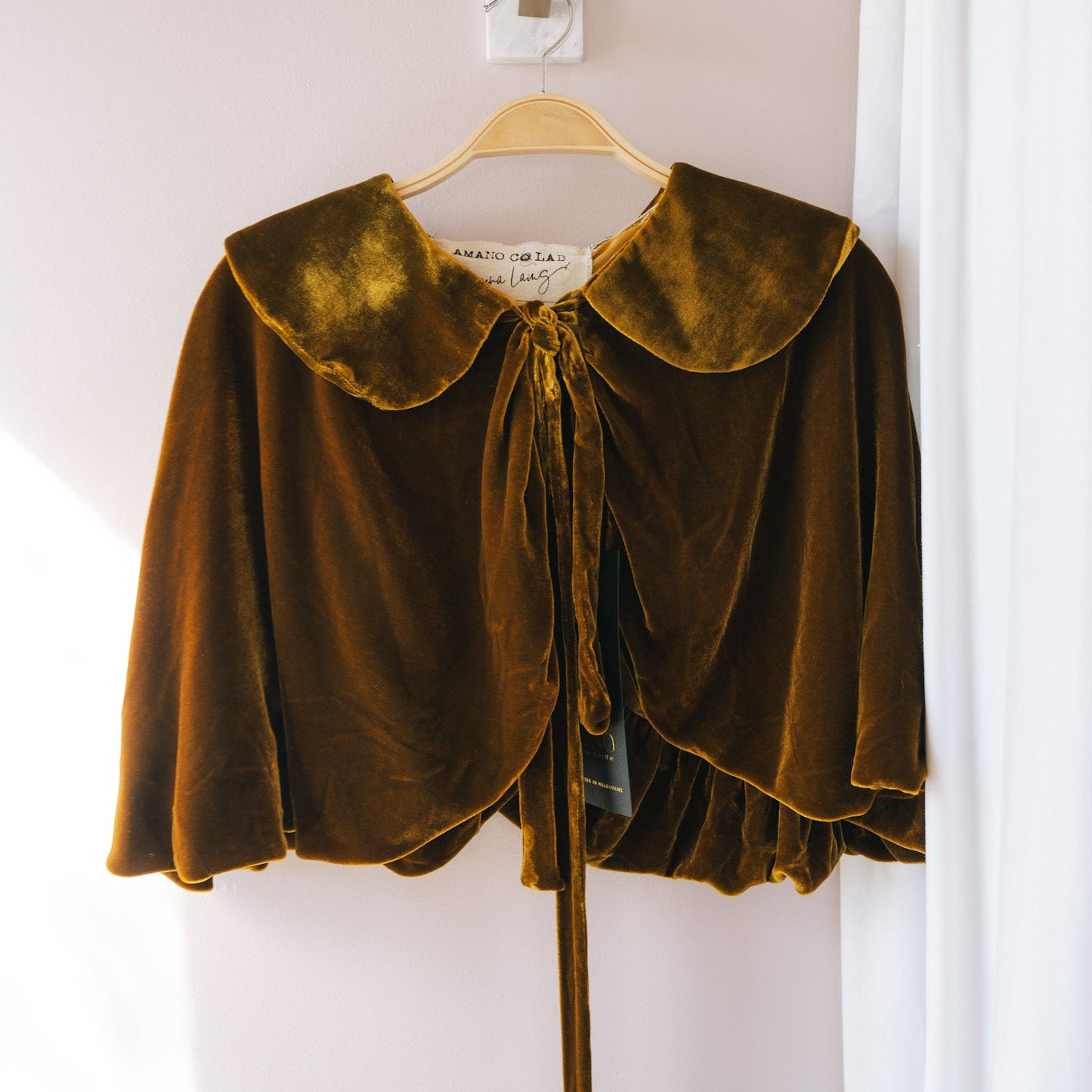 Velvet CapeAmano by Lorena LaingCoats & Jackets